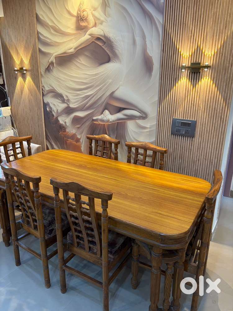 Dining Table  6 SEATER  Table  wooden table