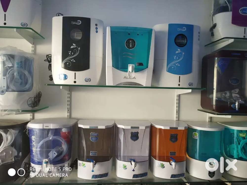 AQua RO Mineral RO Water Purifier (White) All Type Ro Sell 10Ltr Stora