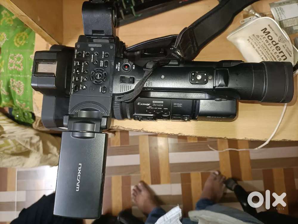 Sony video camera nx1 One hand use 20x10