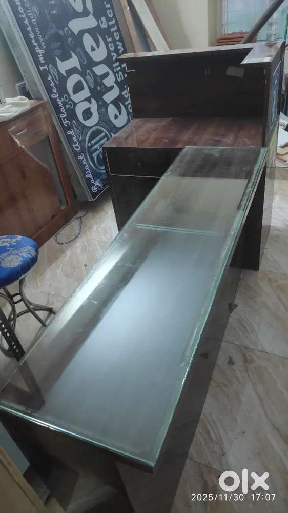 Two piece Counter-table for shop
