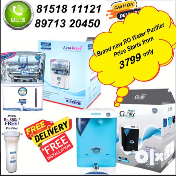 Brand New RO Water Purifier / Filter for 3799 with Free installation