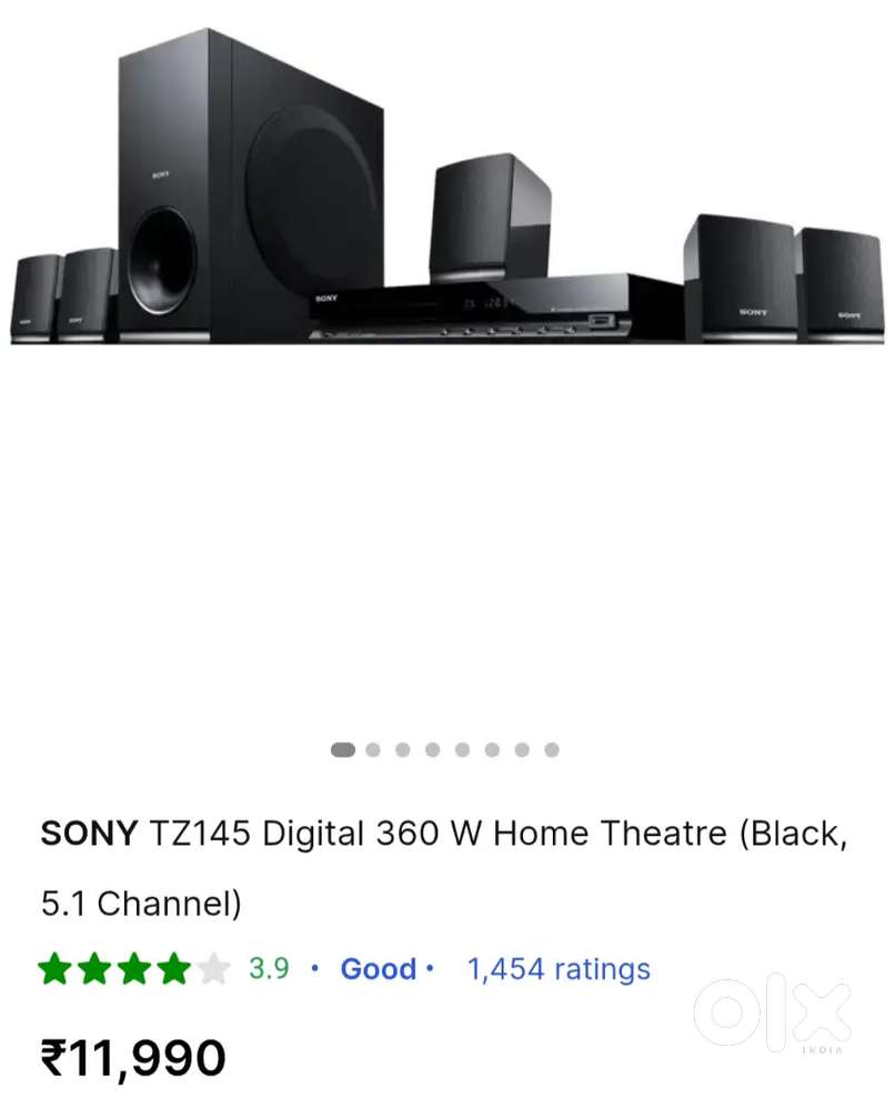 Sony 5.1 usb aux fm hdmi working condition
