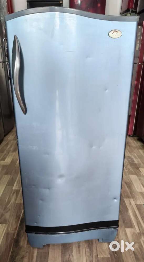 Godrej single door fridge 220  liters free home delivery.