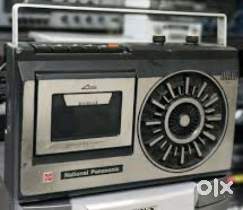 National penasonic tape recorder and video con tape recorder.   ...