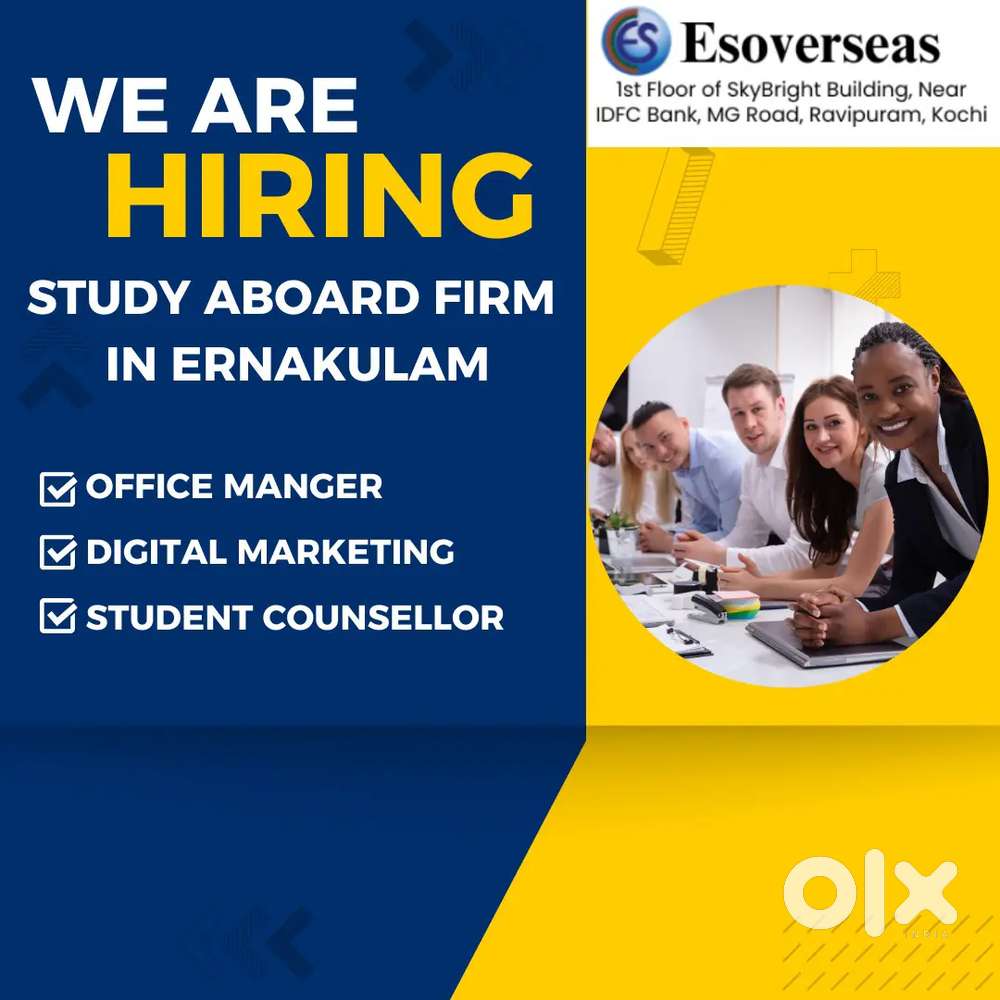 Degree with computer knowledge, Fluency in English, Freshers can Aply