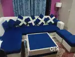 Sofa set with table