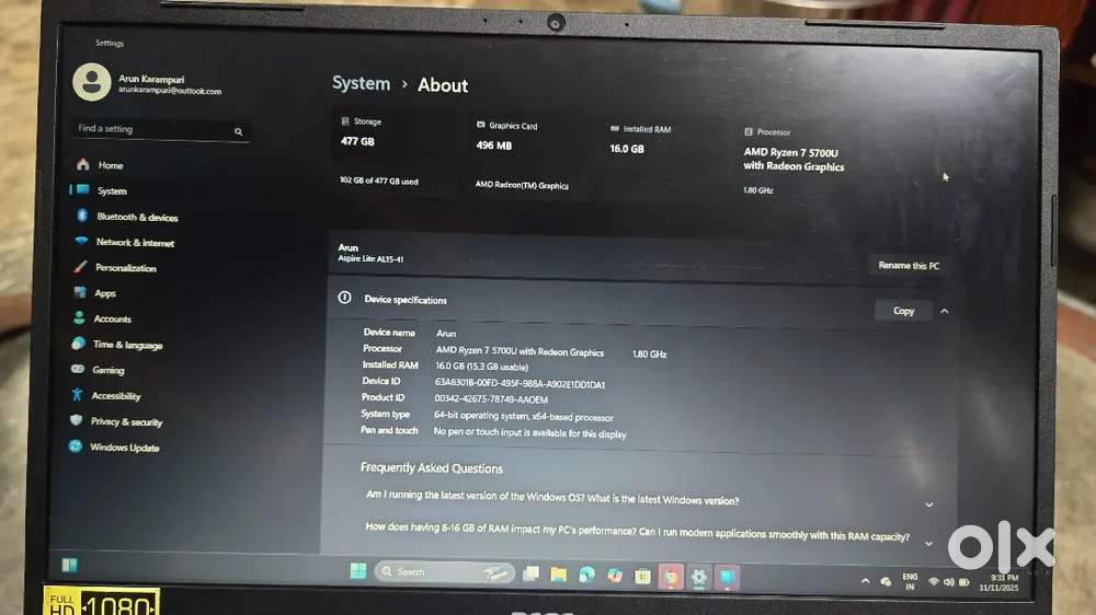 Aspirus lite AL15-14