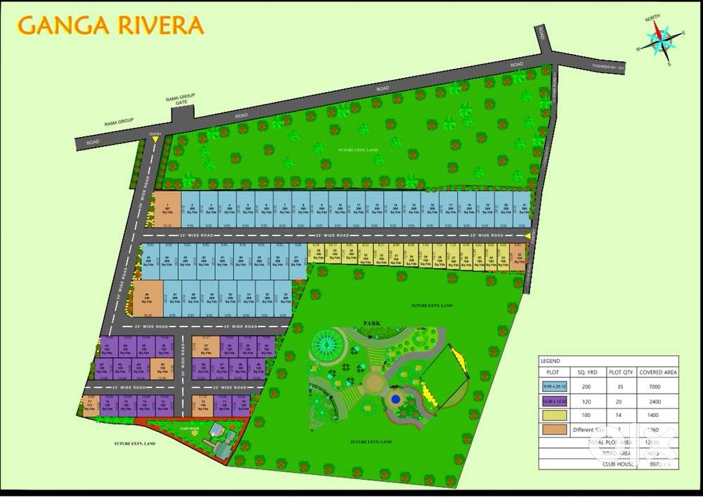 Premium Plots in Gajraula Garh Mukteshwar, NH-9