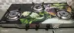 Gas Stove of Marble glass...laik new