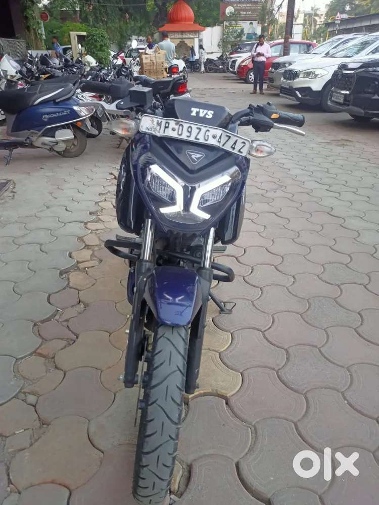 TVs Raider 125 (blue colour) segment