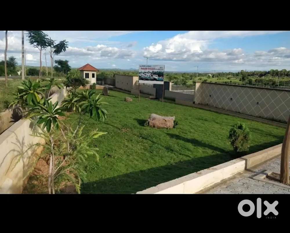 Gated community luxury villa plot