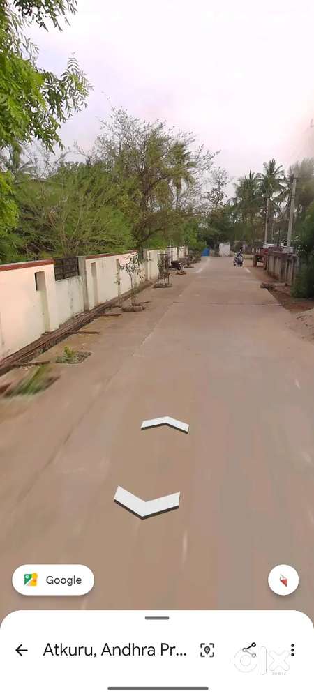 Open plot in Atkuru 100meters from N.H16, near Pottipadu tollgate