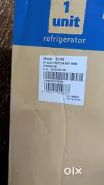 Whirlpool protton 3 doors fridge 240 Ltrs Roy wine stream colour