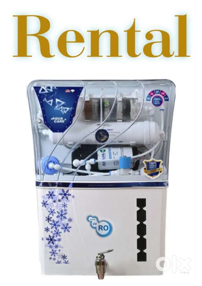 Ro water purifier available on rent
