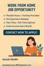 Work From Home / Part-Time & Full-Time Job Opportunities