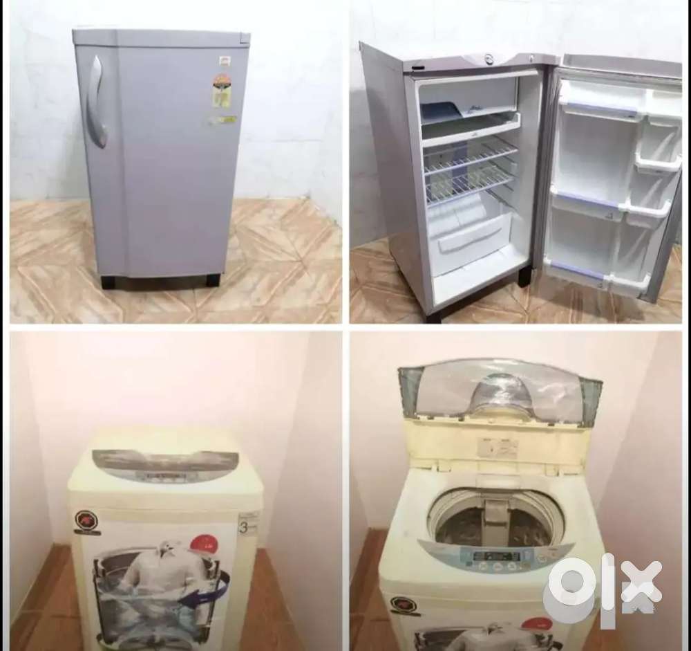 Bv@.Washing machine ND fridge combo available