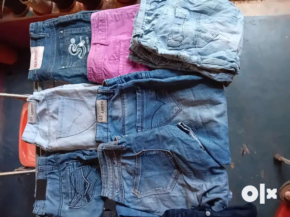Jeans and jeansshorts used good