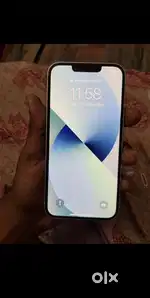I phone 13 128gb white with bill box chager