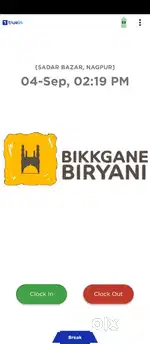 Bikkgane biryani packing boy
