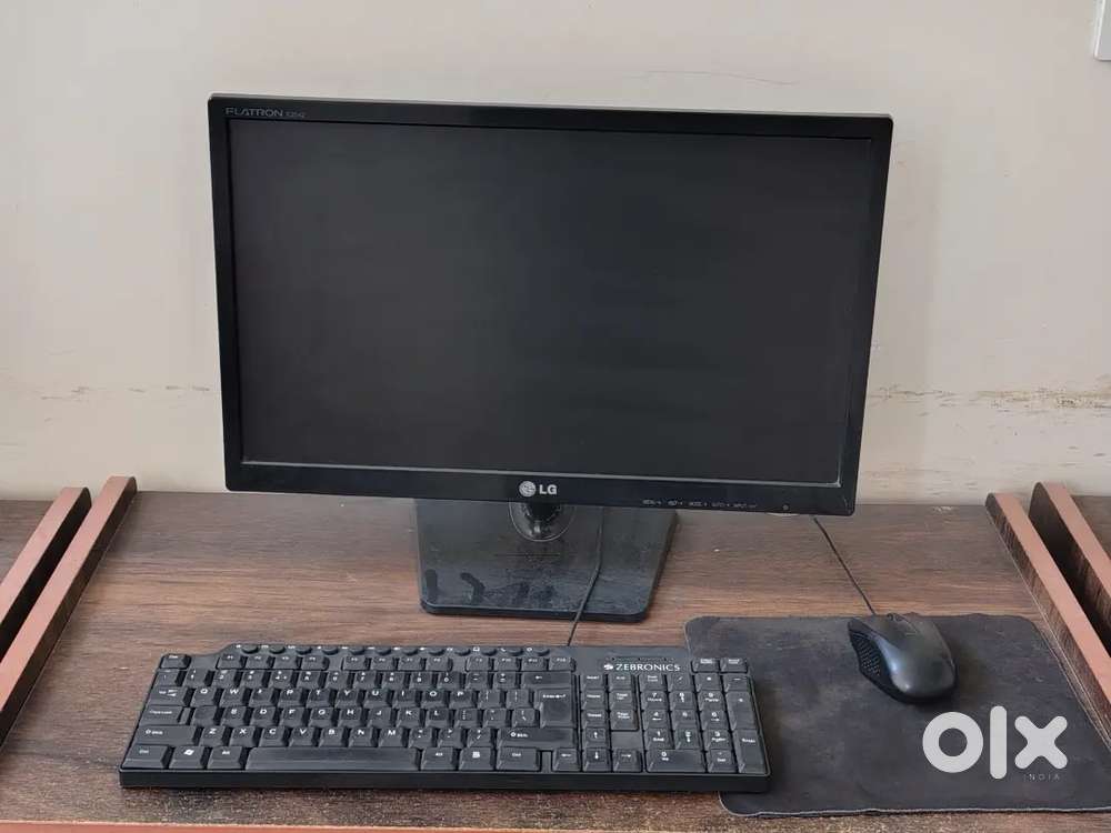 Dell Desktop PC Combo – LG Monitor + Keyboard + Mouse  Ready to Use