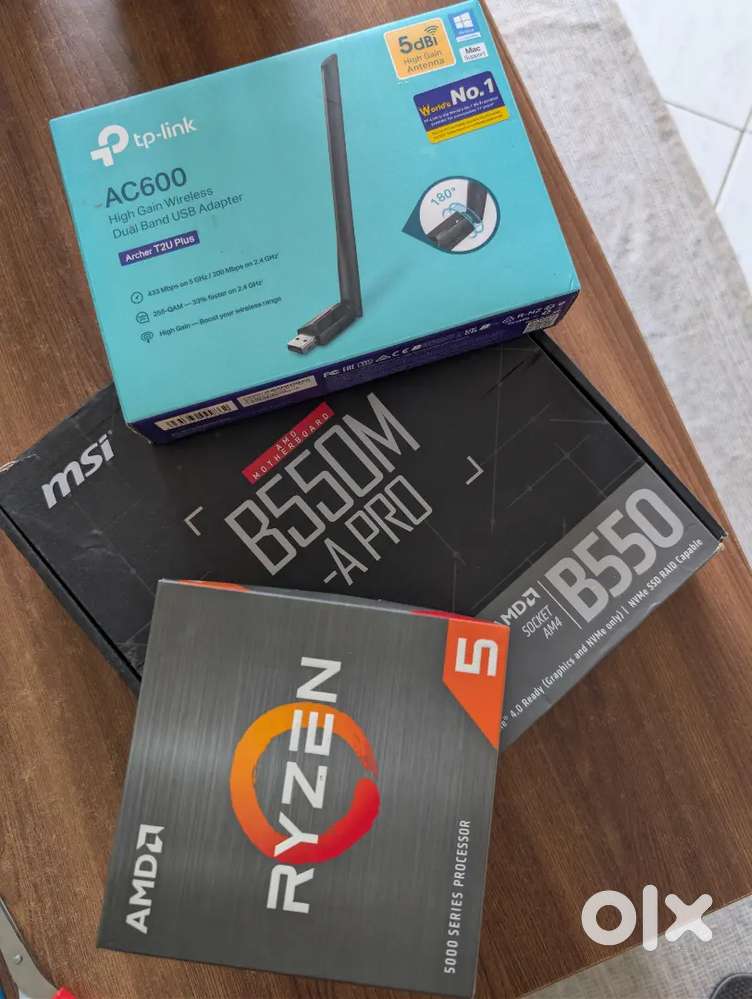 MSI B550 + 5600x under warranty + wifi