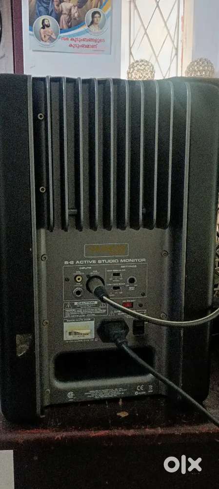 TAPCO Studio monitor speaker and  Fire face sound card