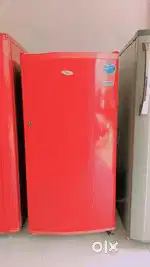Whirlpool single door fridge 180 litres free delivery warranty + stand