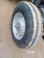 Tractor in fresh