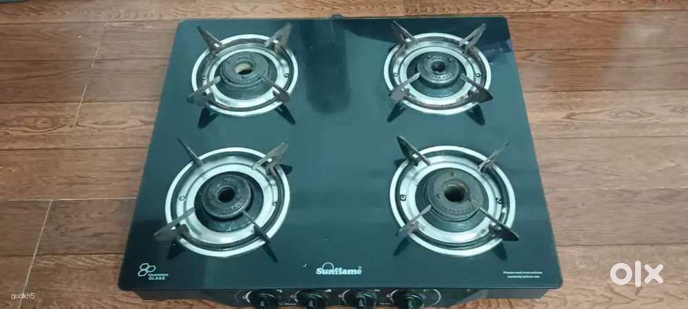 Sunflame 4 burner stove chulha