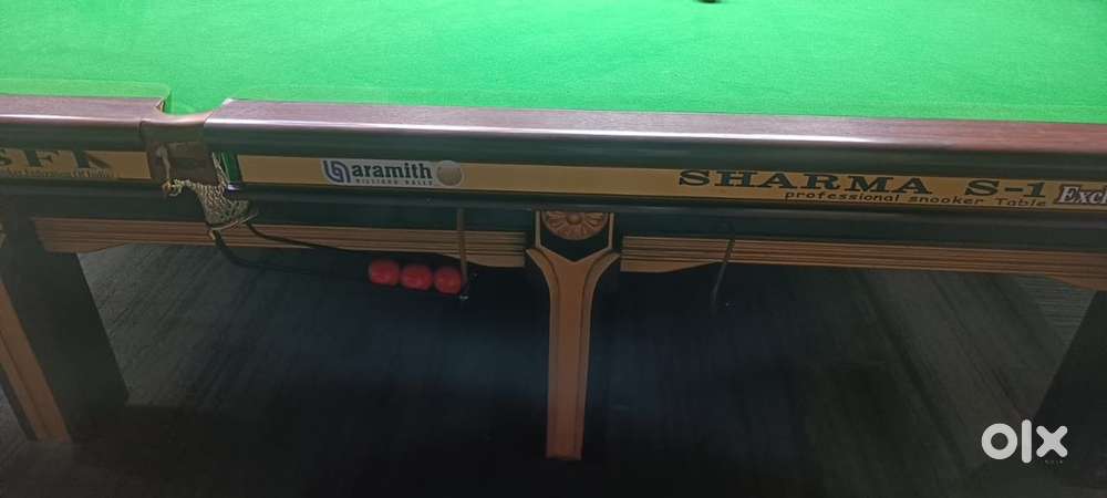 Snooker and pool tabal available