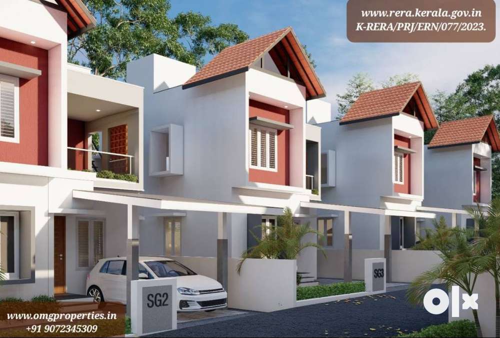 EXCELLENT 3BHK VILLA FOR SALE AT ANGAMALY