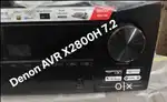 Denon AVR X2800H 7.2,Bluetooth,Wi-Fi,Dolby Atm & Original Remote