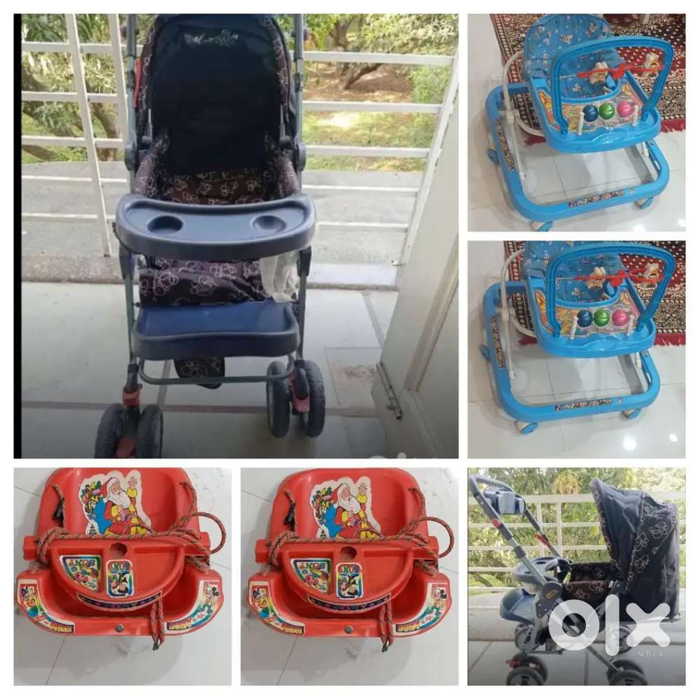 Baby Pram, Walker and Jhulla