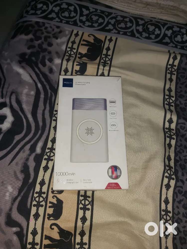 ROCK 10000 mAh wireless charging power bank