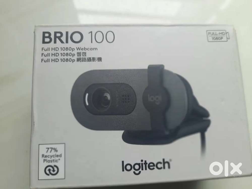 Logitech brio 1080p webcam