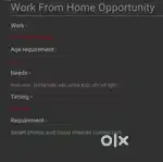 Work from home