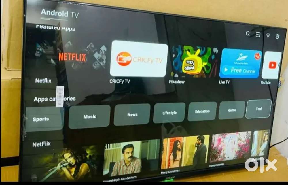 New brand A one 24 to 65 inch led tv at best price full warrenty