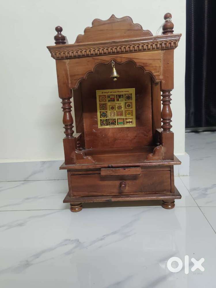 Beautiful Wooden Devghar / Mandir for Home – Excellent Condition