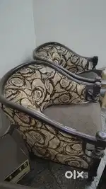 Sofa Set 3+1+1 wooden