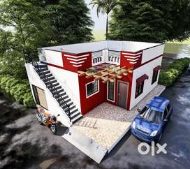 Luxury villa plots and villas