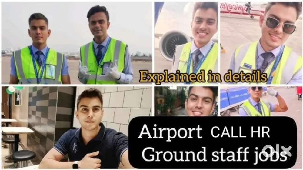 AIRPORT LARGEST JOBS VACANCY GROUND STAFF TICKET CHECKER OR CABIN CREW