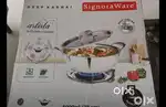 Brand new unused Triply Stainless Steel 5litre kadhai