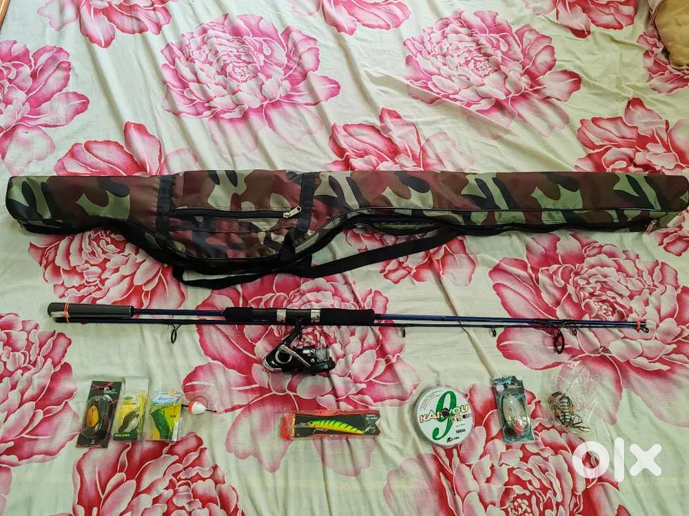 Fishing rod and reel