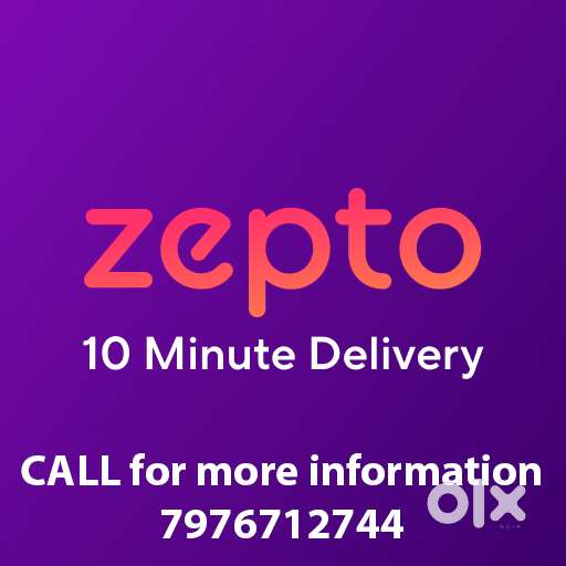 ZEPTO DELIVERY BOY