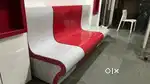 Designer Corian Sofa for office or home (6 yrs old)