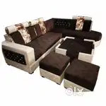 Today offer buying new sofa 8499, L size sofa set 13990/-सुपरसेल 50%
