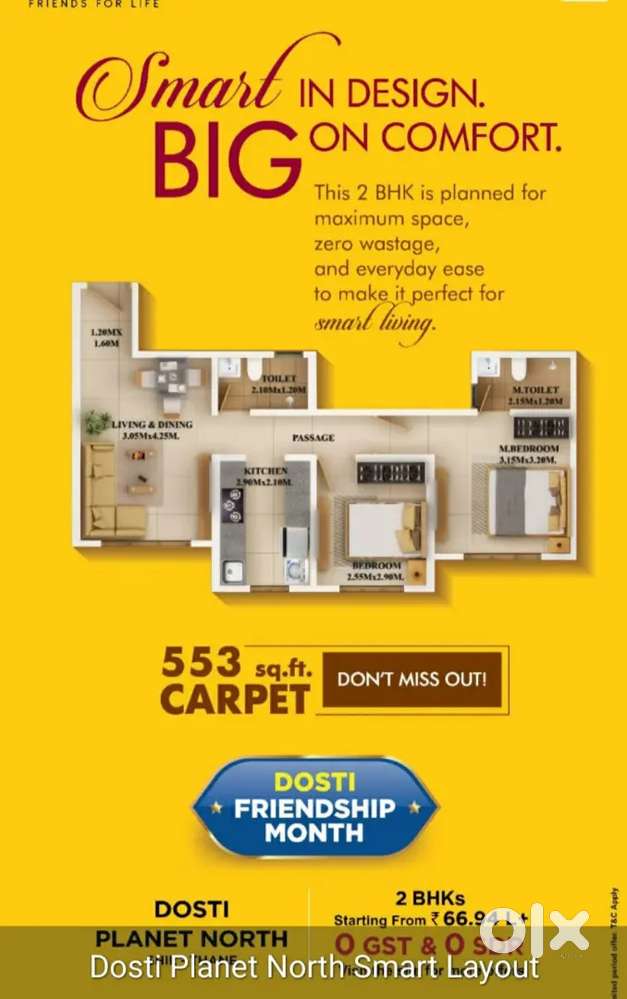DOSTI BOOKING BEST PRICING