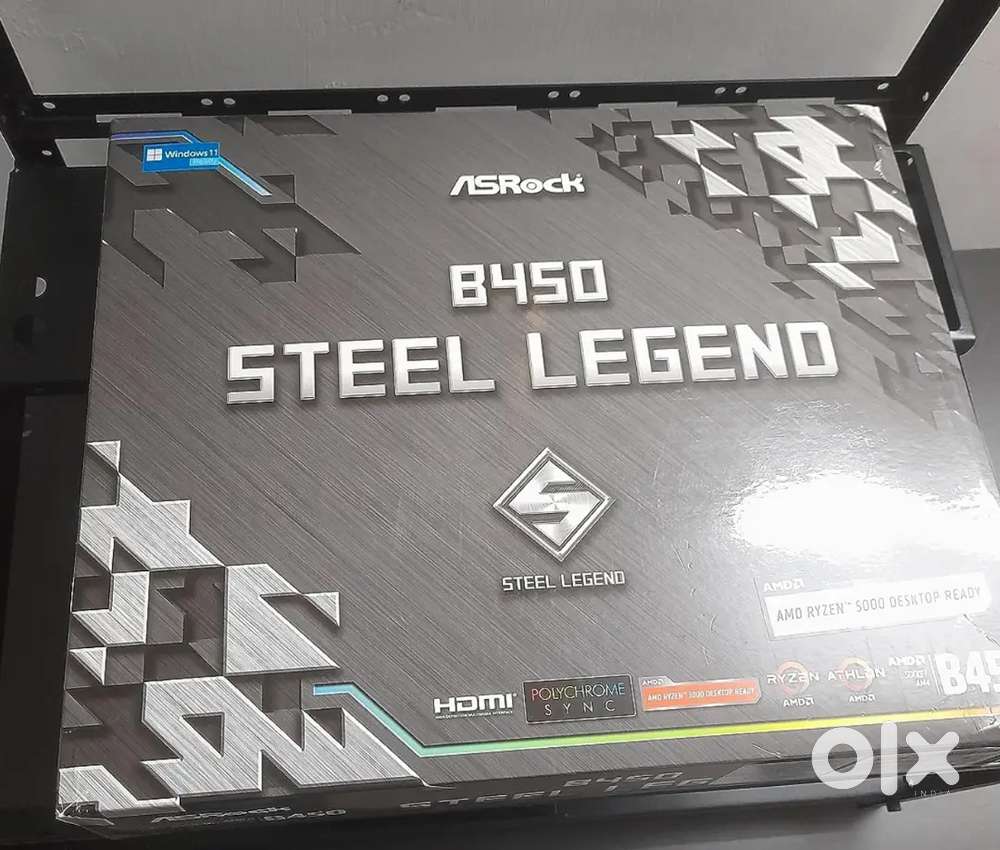 ASRock B450 Steel Legend + Power supply