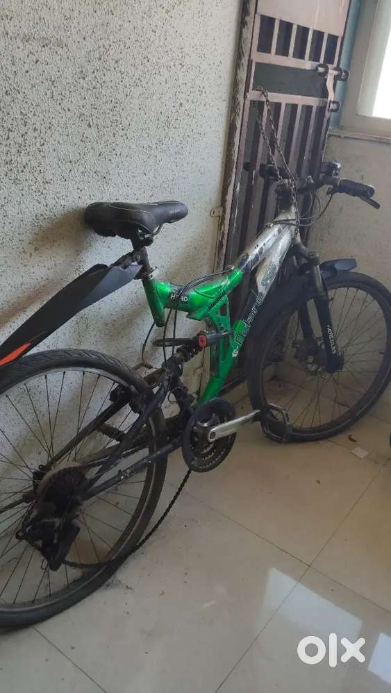 This is a Hero Octane Spear mountain bike. with 21 gears