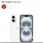 Iphone16 128gb White clr